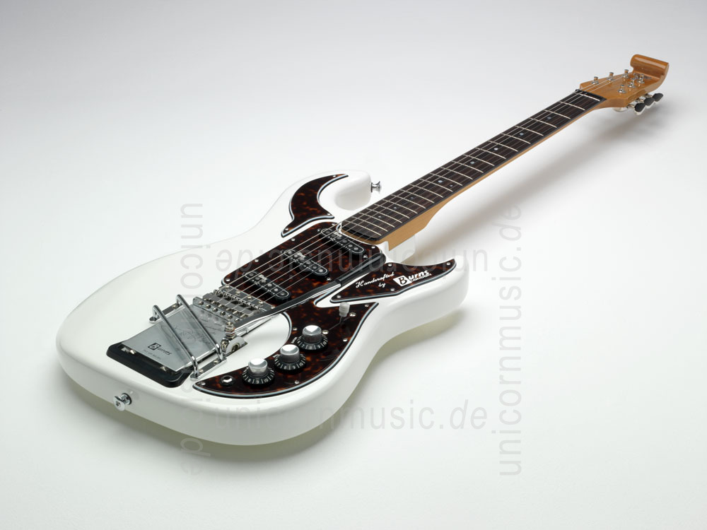 to article description / price Electric Guitar BURNS HANK MARVIN SIGNATURE 1964 White + original Hard Case