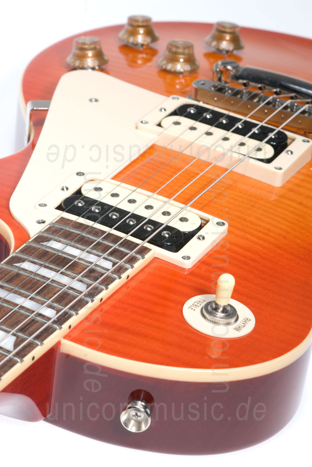 to article description / price Electric Guitar BURNY RLG 55Z HSB HONEY BURST