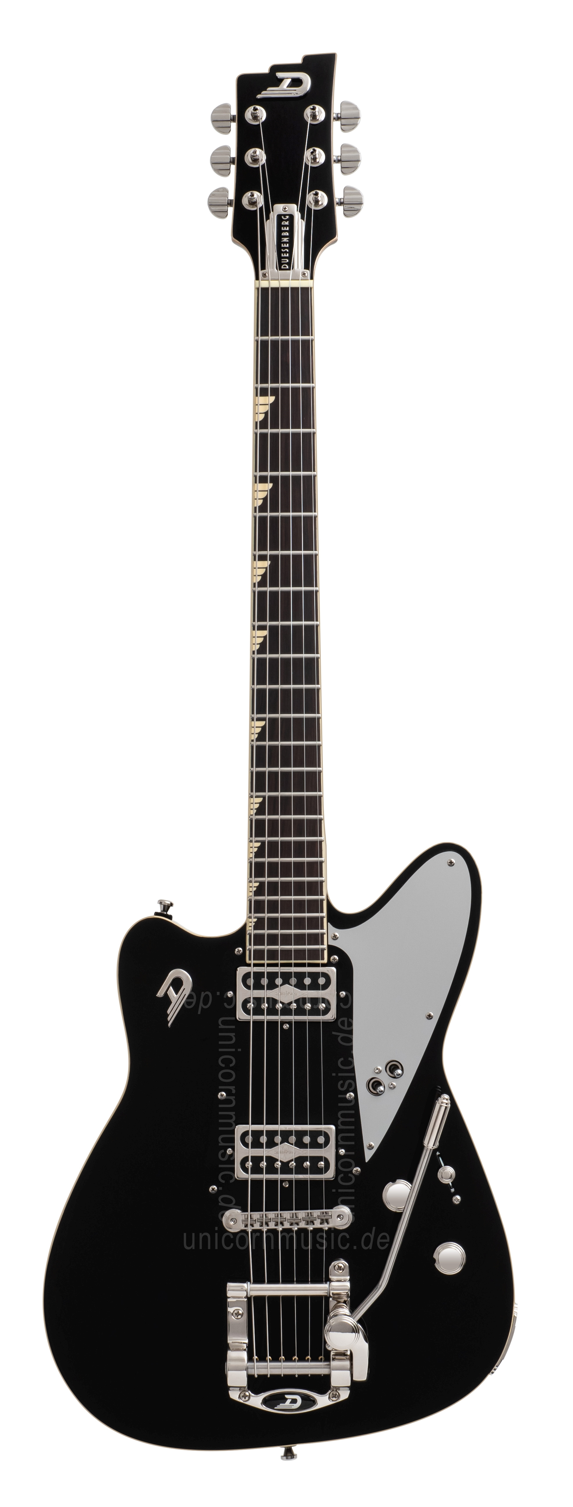 to article description / price Electric Guitar DUESENBERG The Falken - Black (incl. Radiator Tremolo)