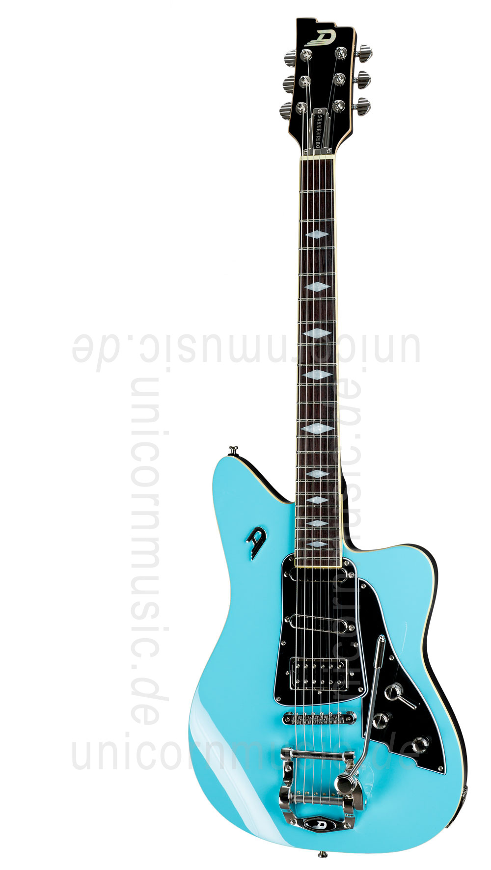 to article description / price Electric Guitar DUESENBERG PALOMA - Narvik Blue + custom line case