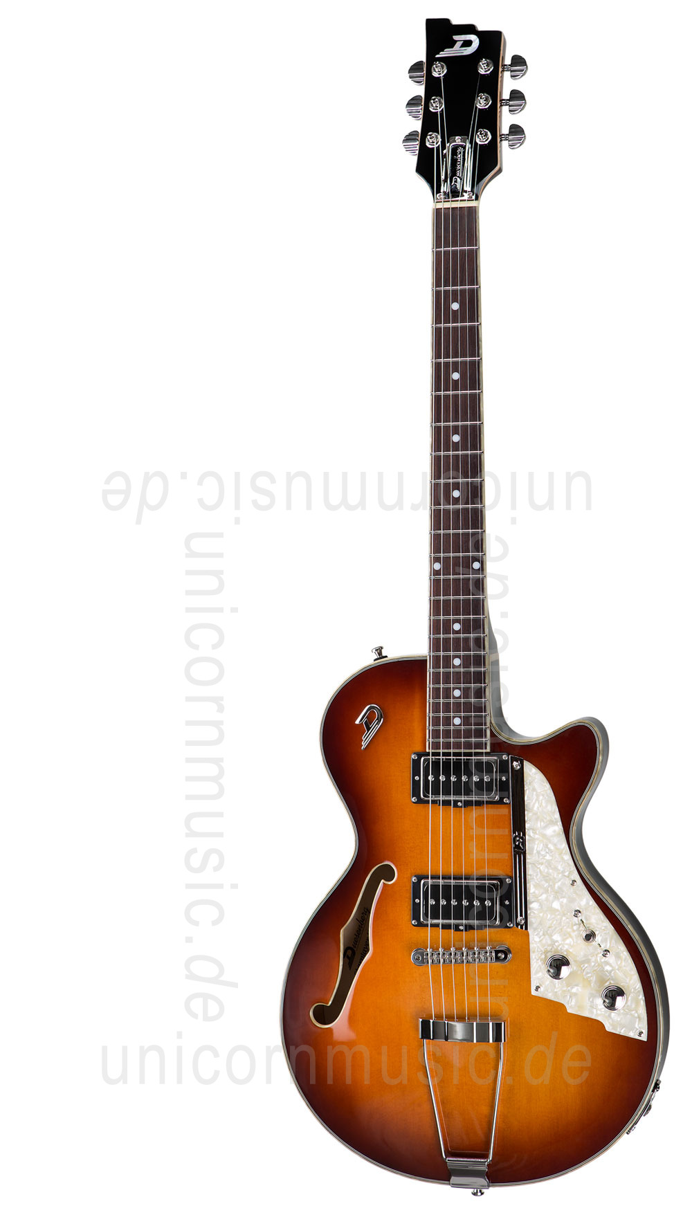 to article description / price Electric Guitar DUESENBERG STARPLAYER TV HOLLOW - Vintage Burst + Custom Line Case