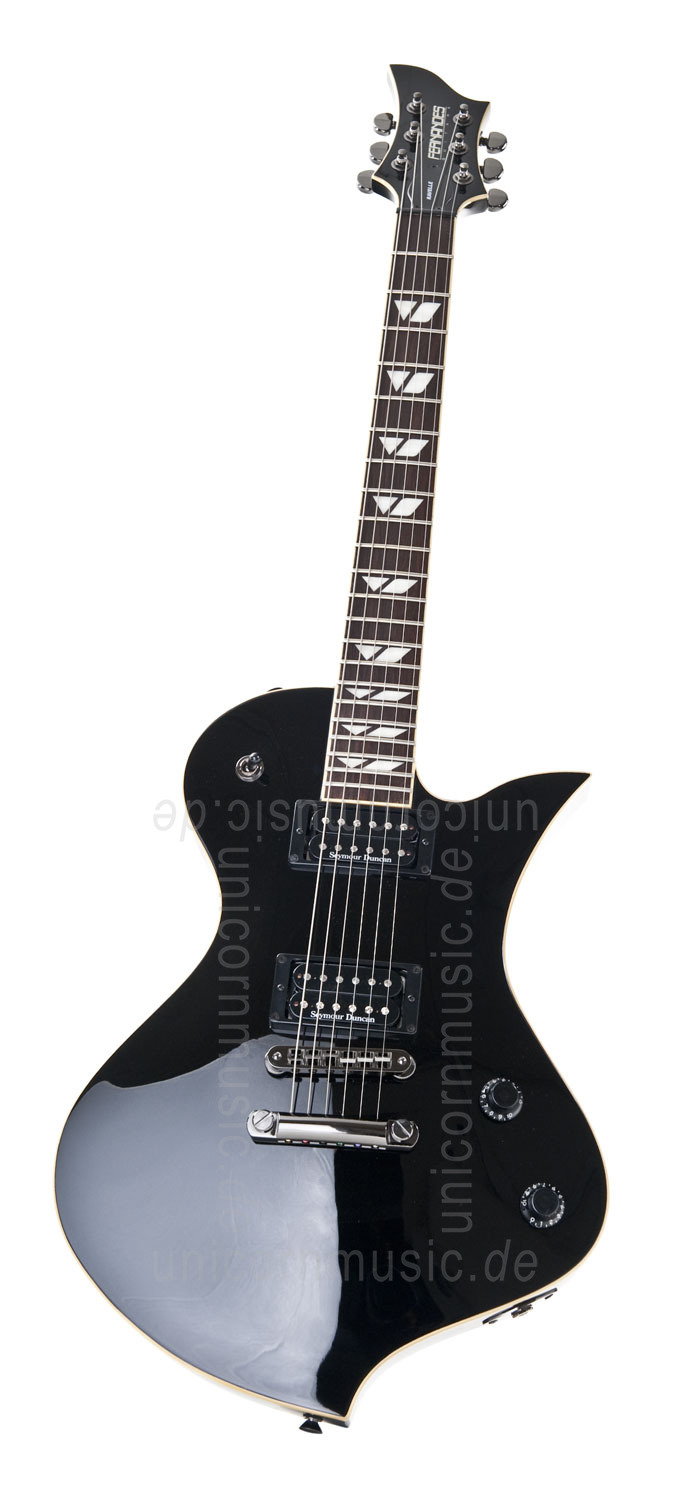 to article description / price Electric Guitar FERNANDES RAVELLE DELUXE - Black + Case