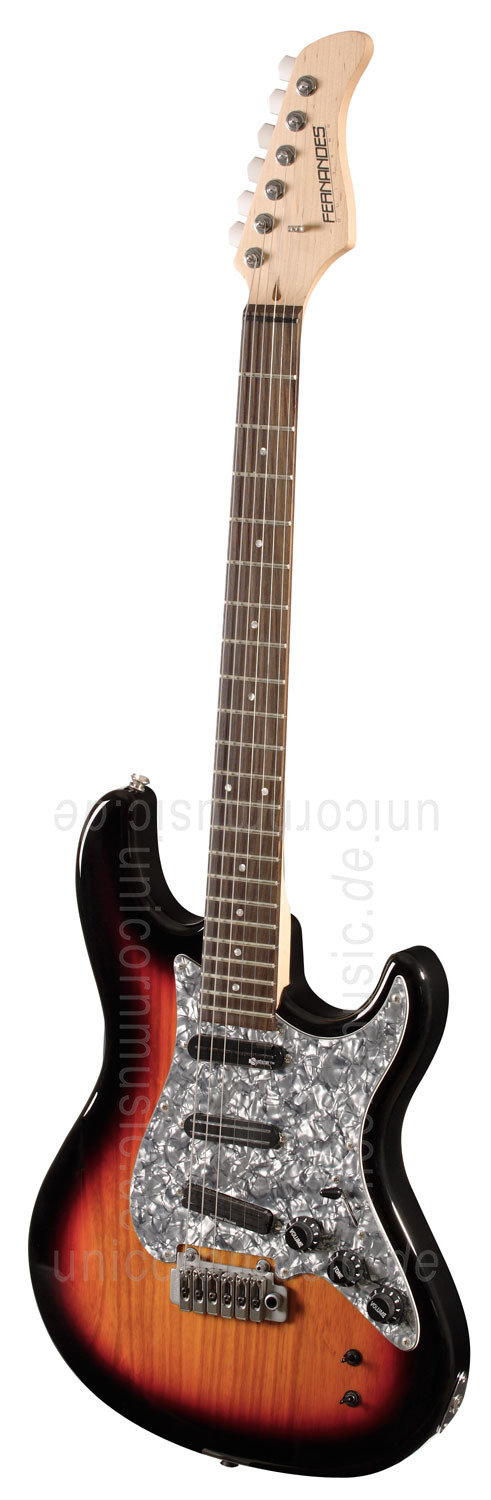 to article description / price Electric Guitar FERNANDES RETROROCKET ELITE 2007 - 2 Tone Sunburst - Sustainer + Case