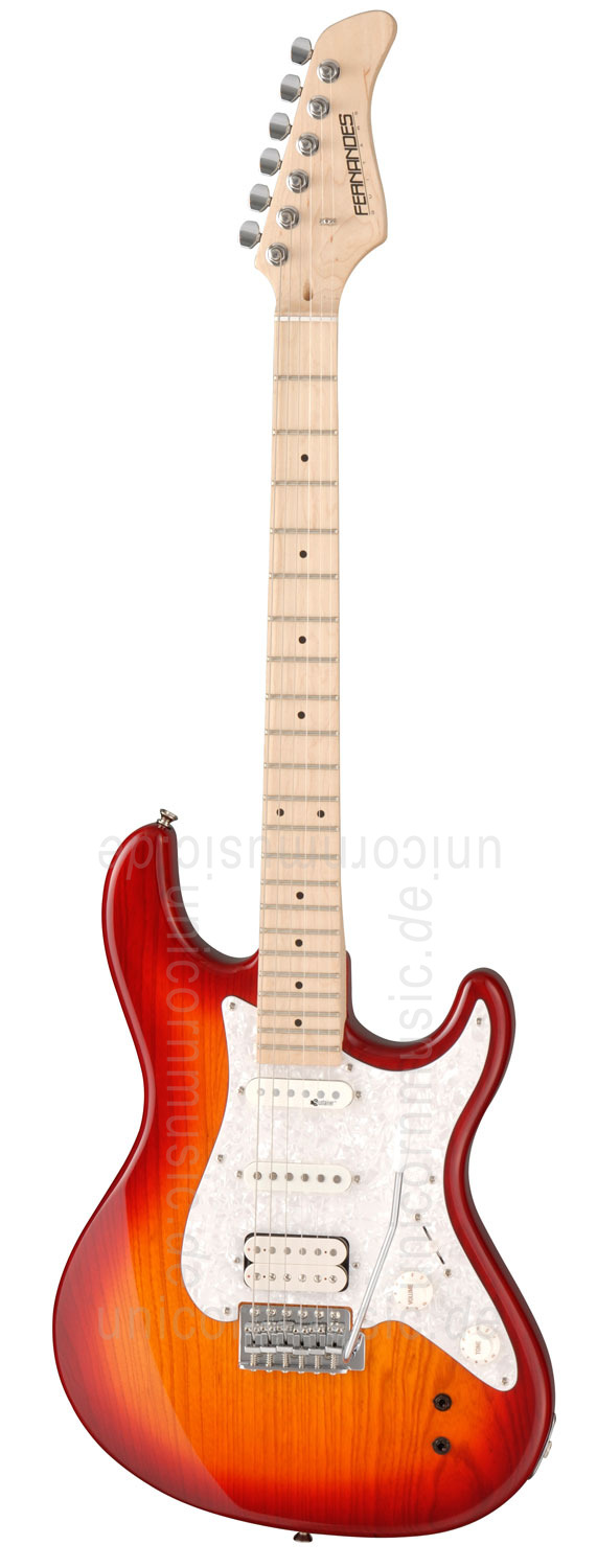 to article description / price Electric Guitar FERNANDES RETROROCKET PRO - Cherry Sunburst - Sustainer