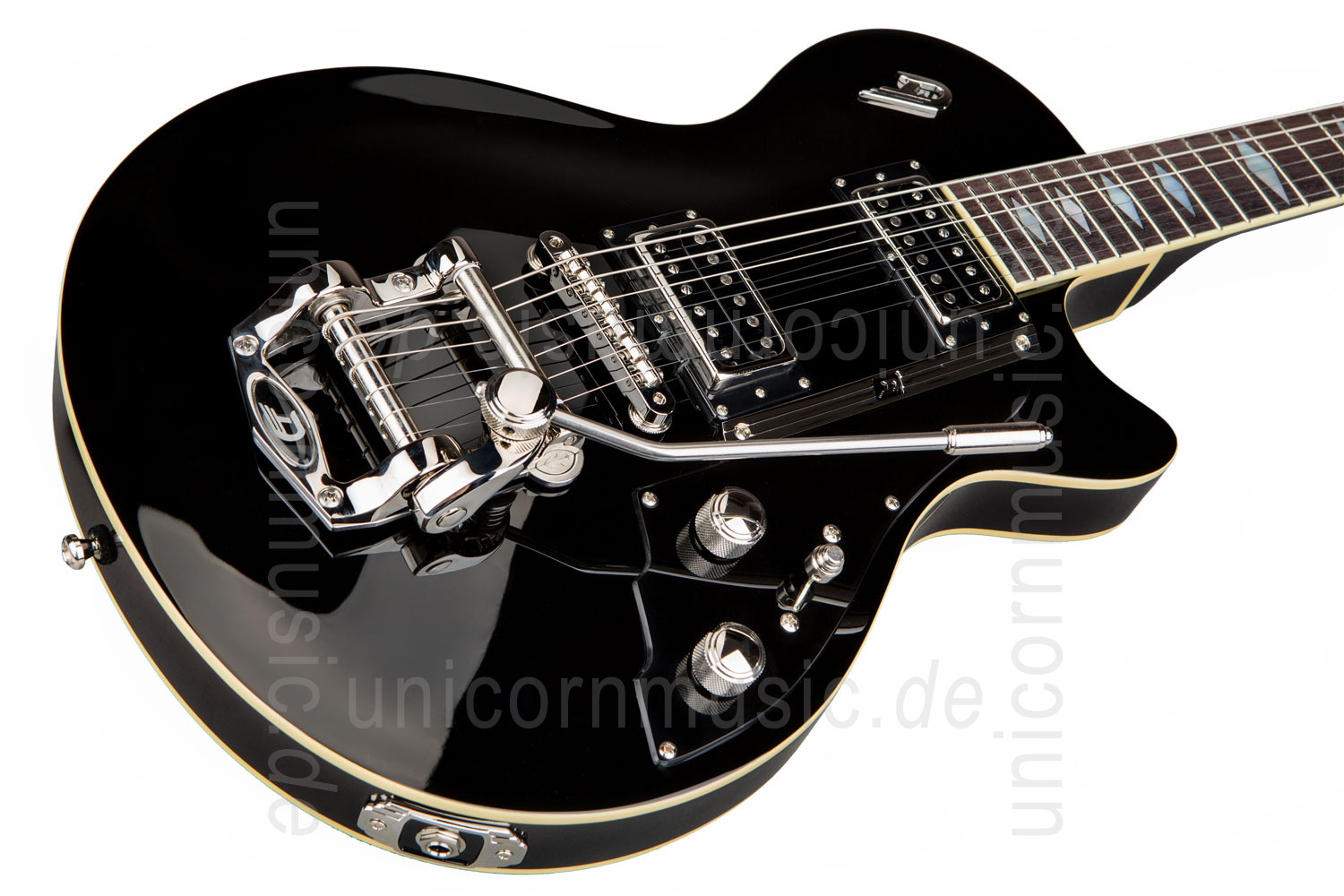 to article description / price Electric Guitar DUESENBERG  59er - Black + Premium Line Case