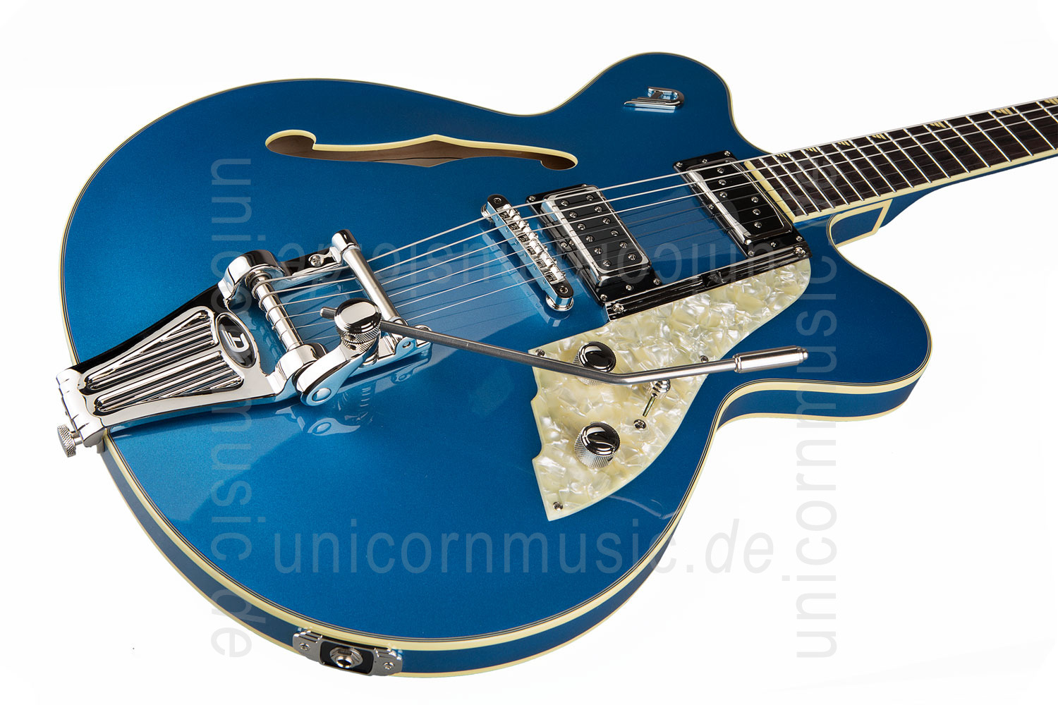 to article description / price Electric Guitar DUESENBERG FULLERTON ELITE - Catalina Blue + Custom Line Case