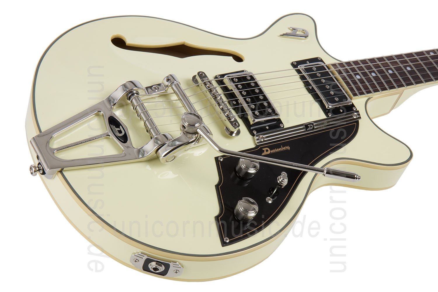 to article description / price Electric Guitar DUESENBERG STARPLAYER TV FULLERTON - Vintage White All Over + Custom Line Case