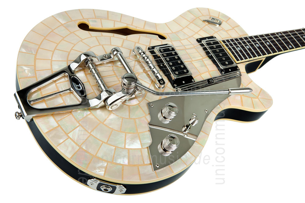 to article description / price Electric Guitar DUESENBERG STARPLAYER TV - Ice Pearl LTD (Mother of Pearl) + Custom Line Case