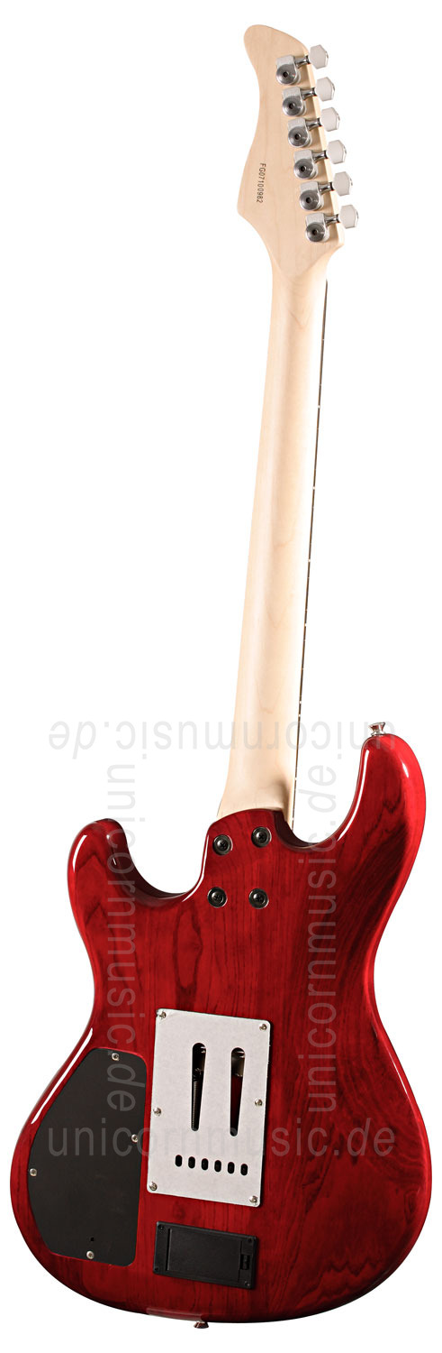to article description / price Electric Guitar FERNANDES RETROROCKET ELITE 2007 - See Thru Red - Sustainer + Case