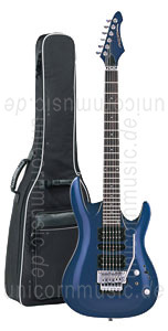 Large view Electric Guitar ARIA MAC30 - metallic navy blue