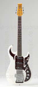 Large view Electric Guitar BURNS HANK MARVIN SIGNATURE 1964 White + original Hard Case
