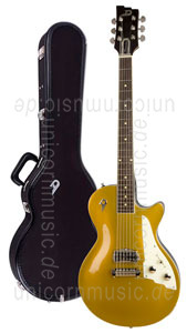 Large view Electric Guitar DUESENBERG 52er - Gold Top + Custom Line Case