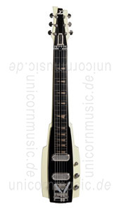 Large view Electric Guitar DUESENBERG ALAMO LAPSTEEL - Ivory + Custom Line Case