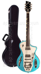 Large view Electric Guitar DUESENBERG JULIA - NARVIK BLUE + custom line case