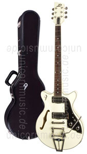 Large view Electric Guitar DUESENBERG STARPLAYER TV FULLERTON - Vintage White All Over + Custom Line Case