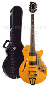 Large view Electric Guitar DUESENBERG STARPLAYER TV - Trans-Orange + Custom Line Case