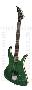 Large view Electric MGH GUITARS Blizzard Beast Standard Supreme - dark green + softcase - made in Germany