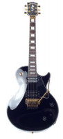 Electric Guitar BURNY RLC 105S BLK FLOYD ROSE - BLACK + Sustainer