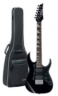Children's Electric Guitar 3/4 IBANEZ MIKRO GRGM21 MIKRO Black - also as a travel guitar for adults