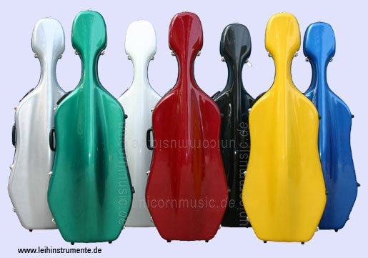 to article description / price Fibreglass Case for 1/2 Cellos - EASTMAN CC501 - available in different colours