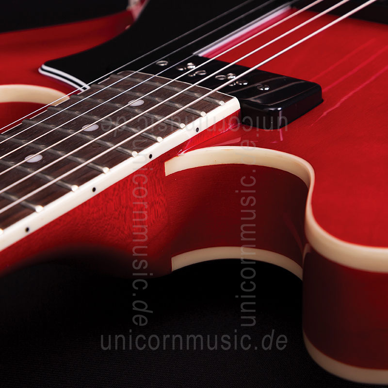 to article description / price Semi-Resonance Archtop Jazz Guitar CORT SOURCE Cherry Red + gigbag