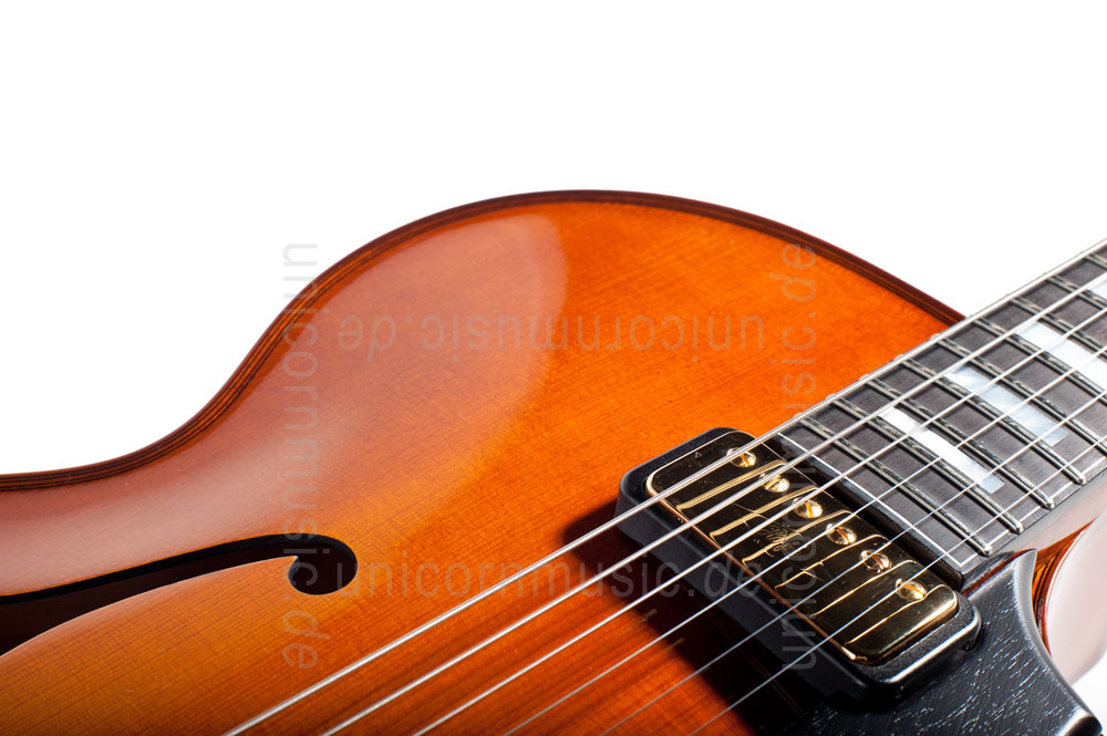 to article description / price Full-Resonance Archtop Jazz Guitar HOFNER CHANCELLOR HC-V-0 Gold Label + hardscase - Schellack - all solid