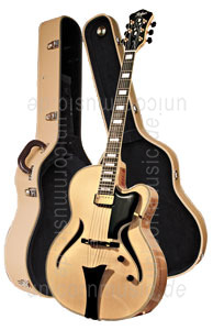 Large view Full-Resonance Archtop Jazz Guitar HOFNER JAZZICA CUSTOM HJC-N-0 + hardcase -solid spruce top