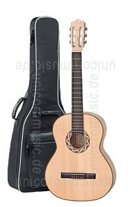 Large view Children's Guitar 3/4 - PRO NATURA Silver Series - solid top - cherrywood