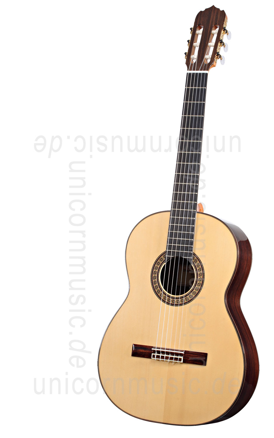 to article description / price Spanish Classical Guitar VICENTE SANCHIS MODELL A2 F - all solid - spruce top + Softcase