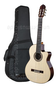 Large view Spanish Classical Guitar JOAN CASHIMIRA MODEL 130 Cutaway Spruce - without pickup - solid spruce top