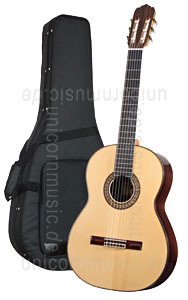 Large view Spanish Classical Guitar VICENTE SANCHIS MODELL A2 F - all solid - spruce top + Softcase