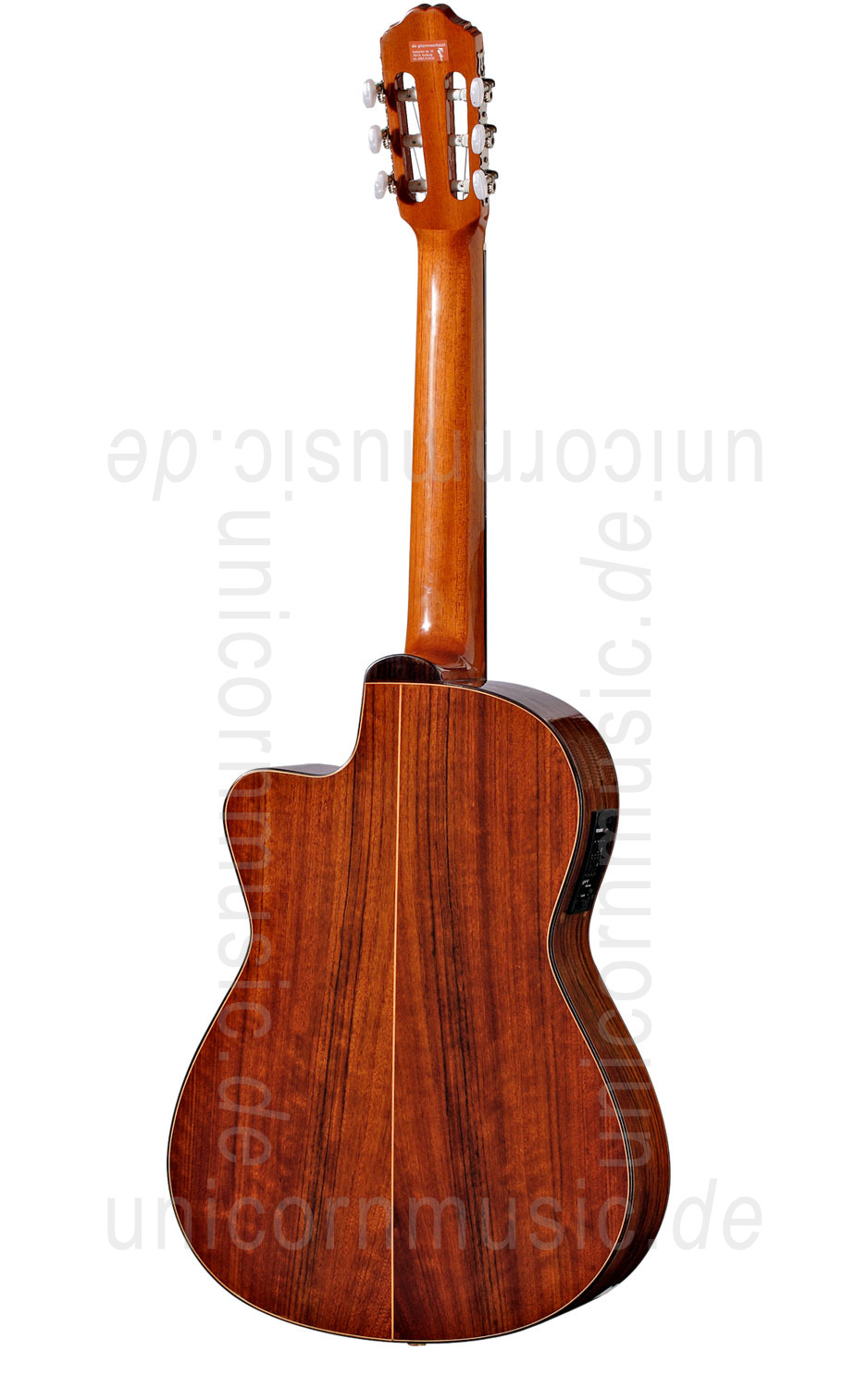 to article description / price Spanish Classical Guitar VALDEZ MODEL 3E/CE - Electro - Cutaway - solid top + sides