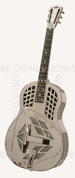 Large view Resonator Guitar CONTINENTAL STYLE 1 TRICONE "CS-1". Was only made 7 times in this alloy