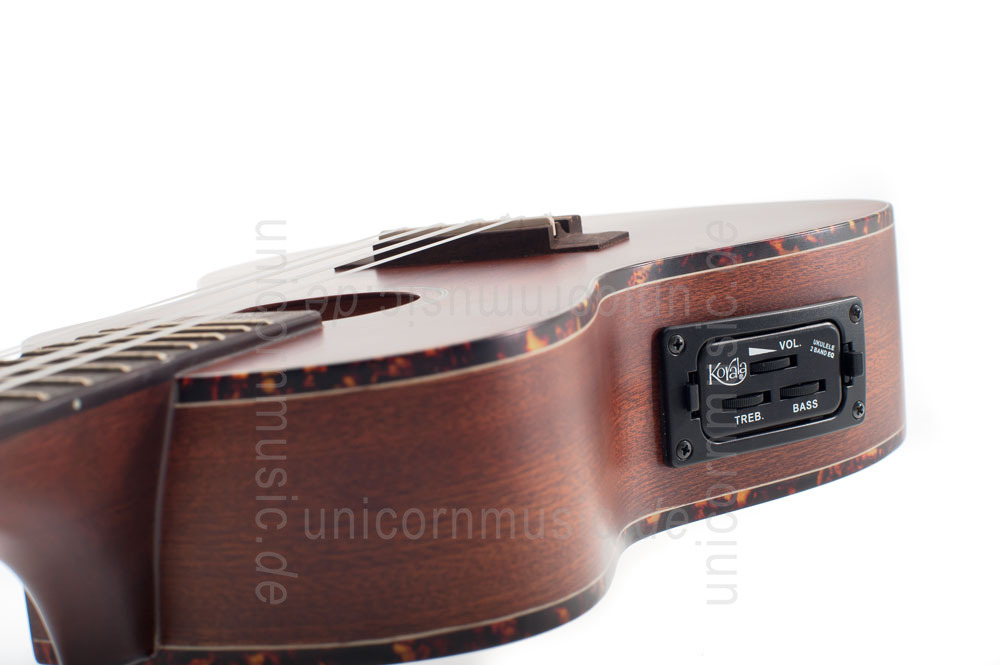 to article description / price Concert Ukulele - KORALA UKC/60 CENT - Pickup - Cutaway - mahogany top