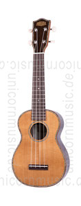 Large view Soprano Ukulele - MOANA UK-70 RWDXG - Rosewood - Solid Cedar Top + gigbag