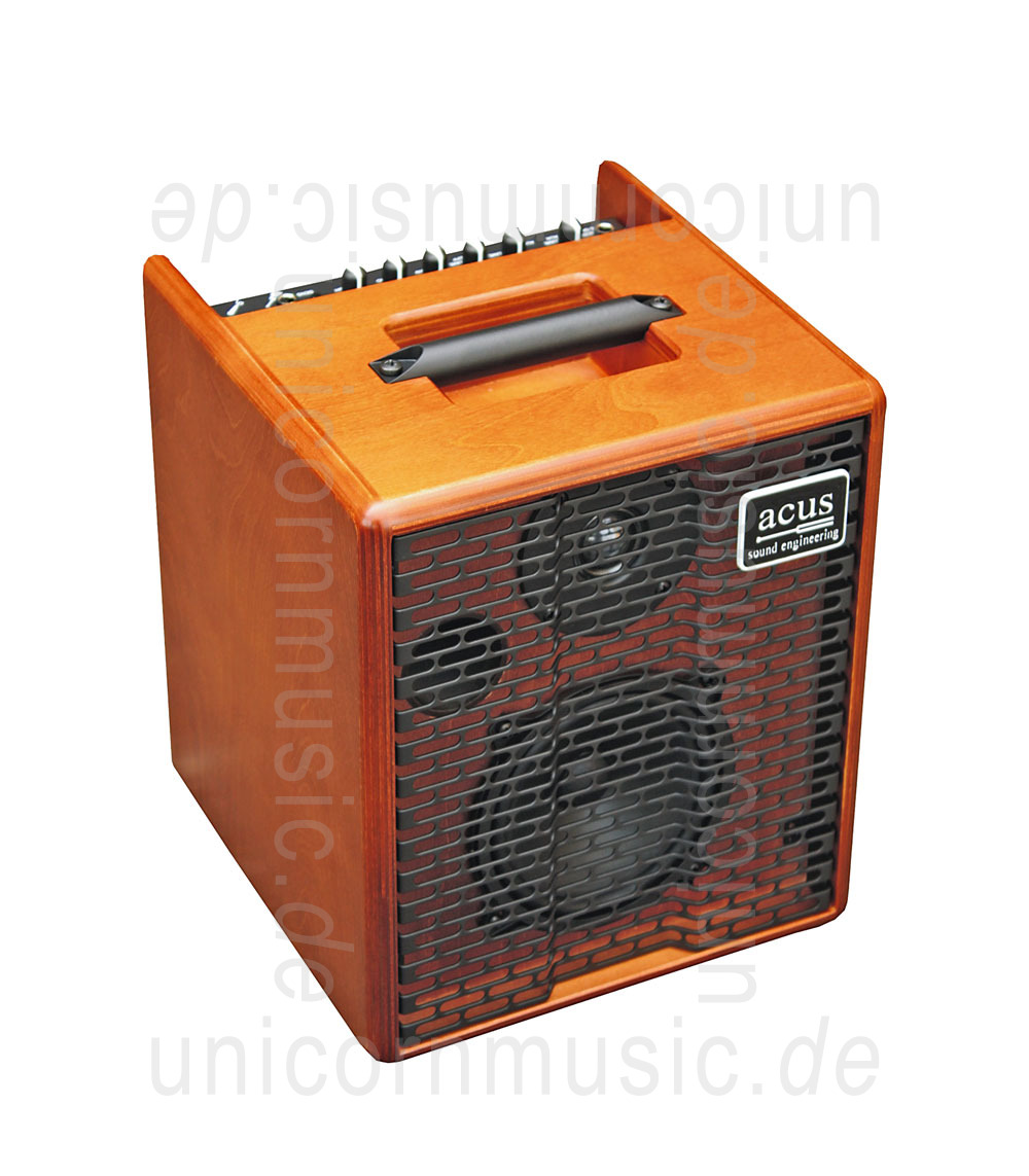 to article description / price Acoustic Amplifier - ACUS ONE 5T Wood - 2x channel (2x Instrumental / independently controllable)