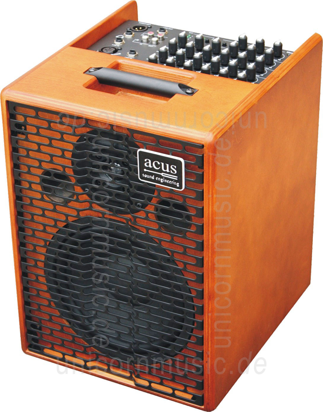 to article description / price Acoustic Amplifier - ACUS ONE 8 Wood M2 - 4x channel (3x instrumental / independently controllable)