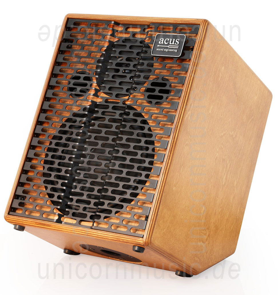to article description / price Acoustic Amplifier - ACUS ONE CREMONA - Wood - 4x channel (3x instrumental / independently controllable)