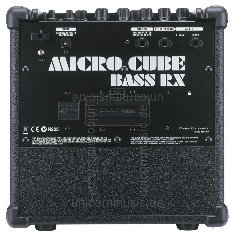 to article description / price Bass Amplifier ROLAND MICRO CUBE BASS RX - Bass Combo