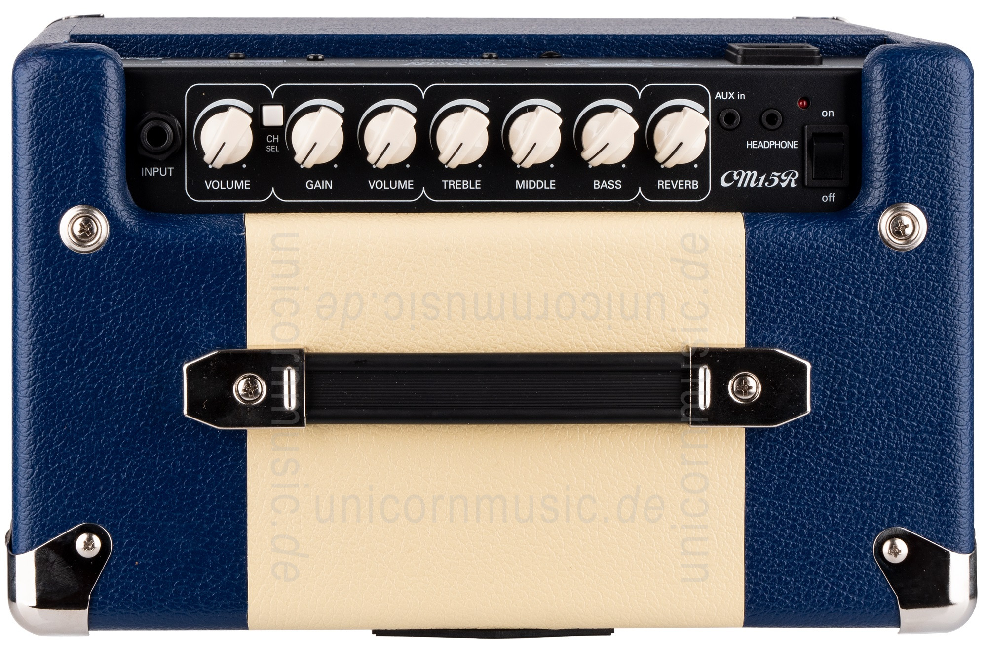 to article description / price Electric Guitar Amplifier CORT CM15 Dark Blue - Combo