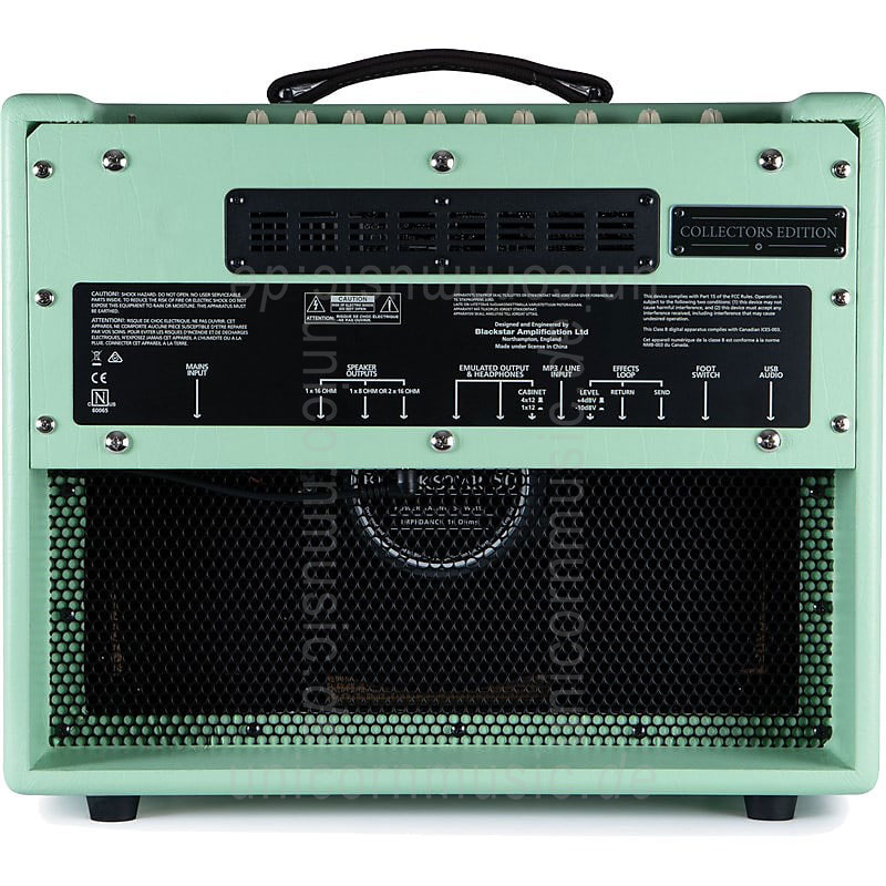 to article description / price Electric Guitar Amplifier BLACKSTAR HT-20-MK II 20W - Surf Green
