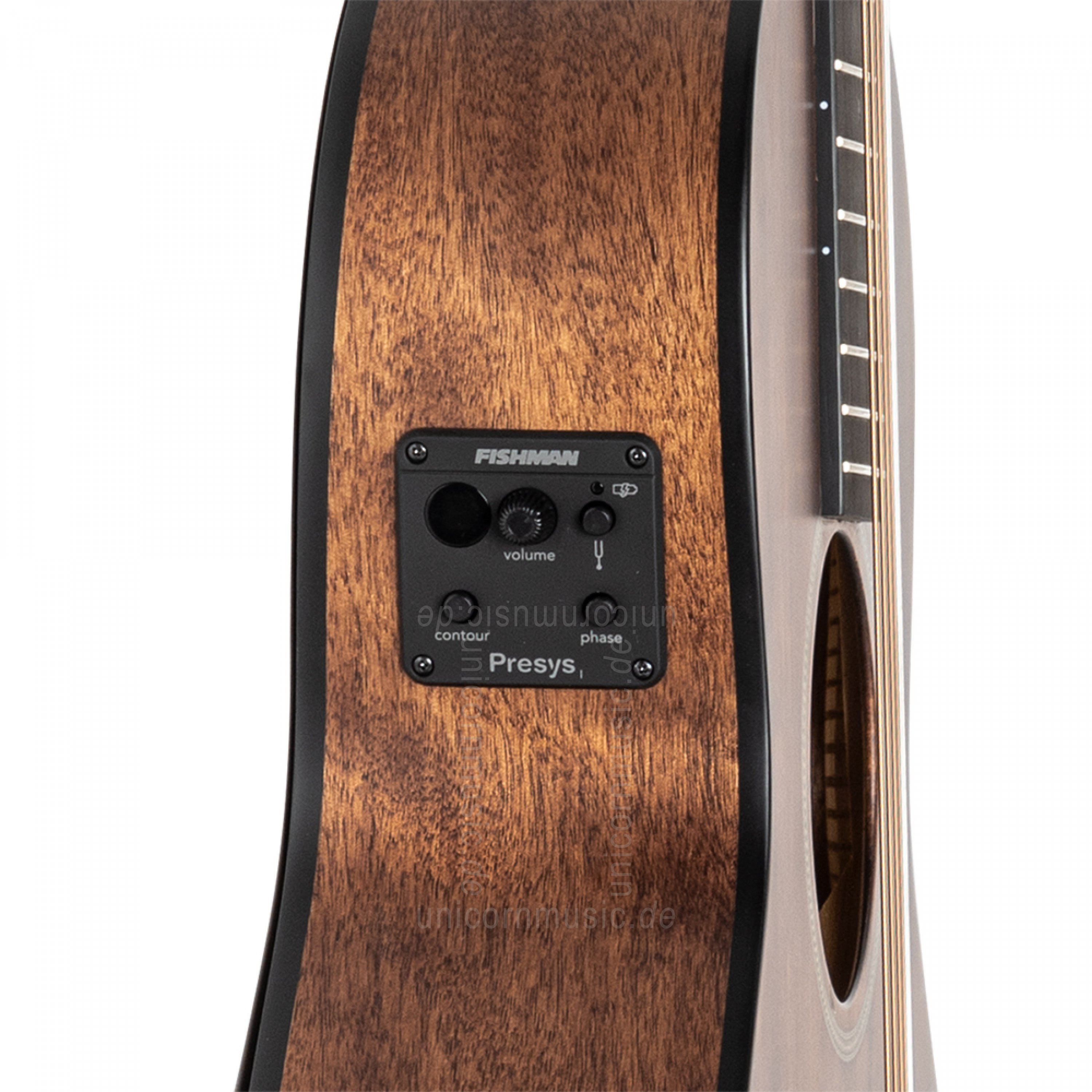 to article description / price Acoustic Guitar JAMES NELIGAN Dov PFI + Fishman Pickup - solid mahogany top