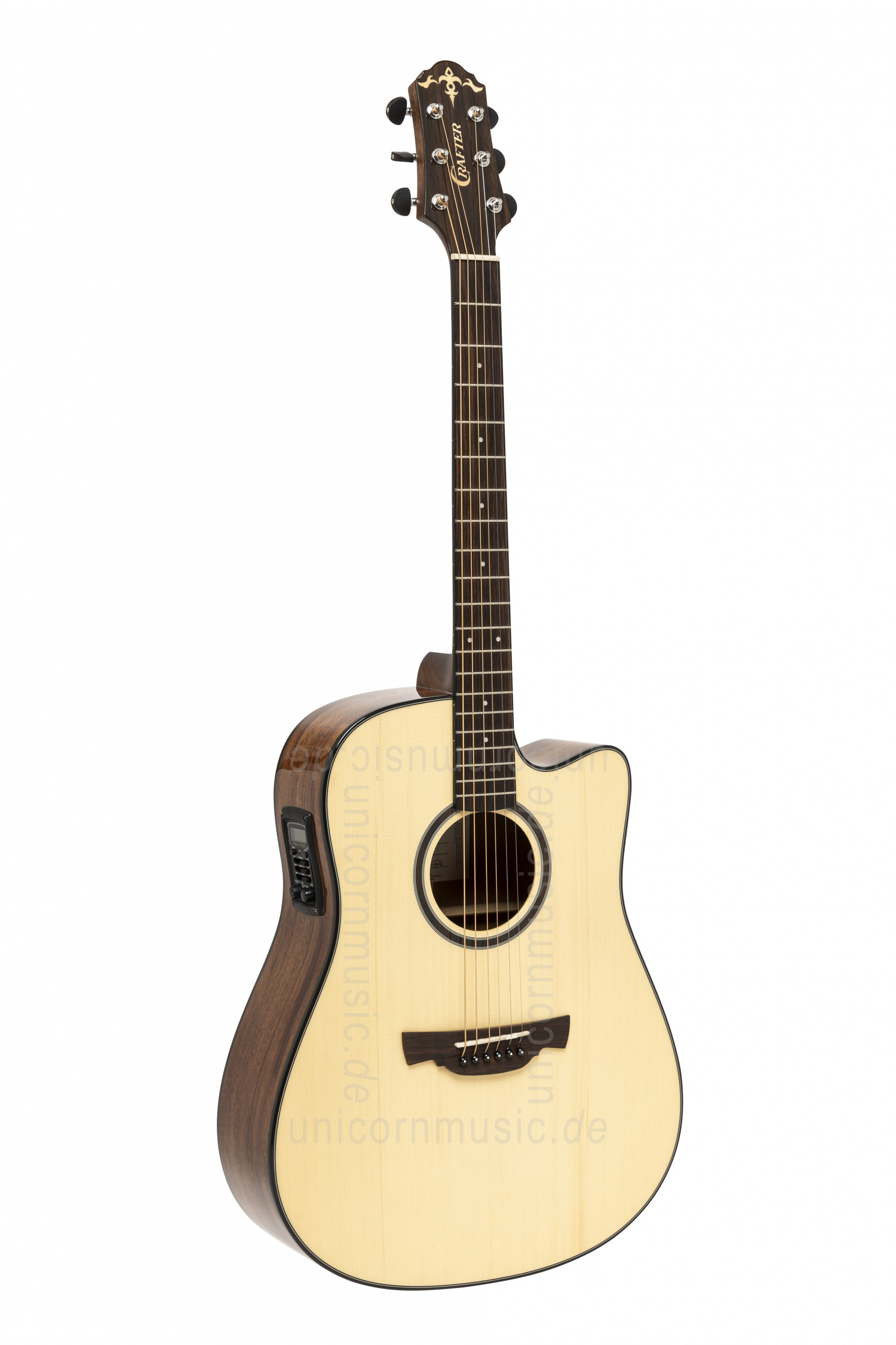 to article description / price Acoustic Guitar - CRAFTER Able 600CE N - Dreadnought - solid spruce top