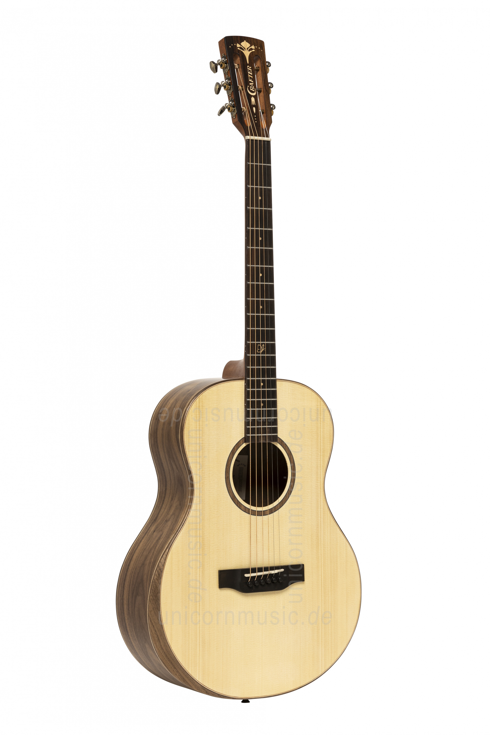 to article description / price Acoustic Guitar - CRAFTER BIG MINO BK WLN - solid mahogany top