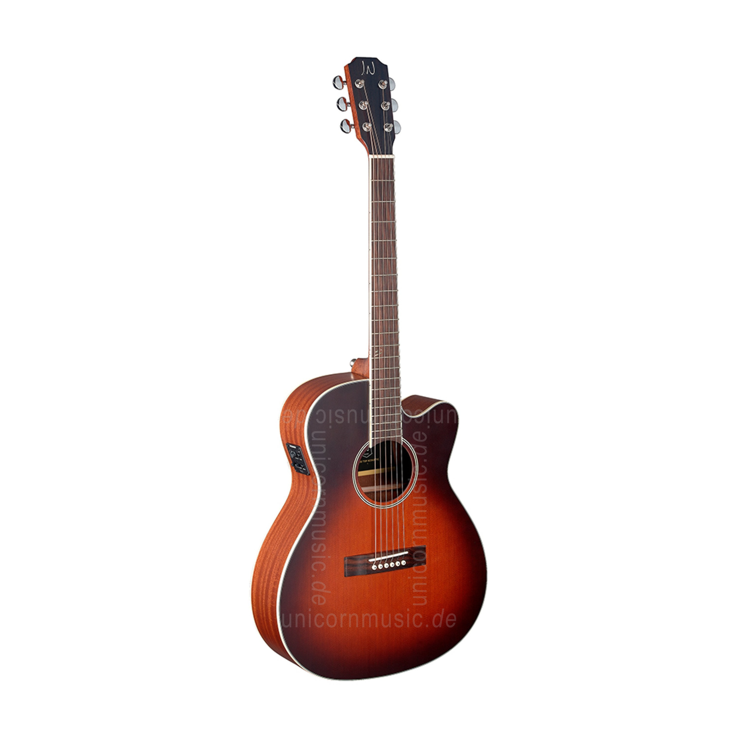 to article description / price Acoustic Guitar JAMES NELIGAN Ezr OM - Orchestra + Fishman Pickup - solid cedar top