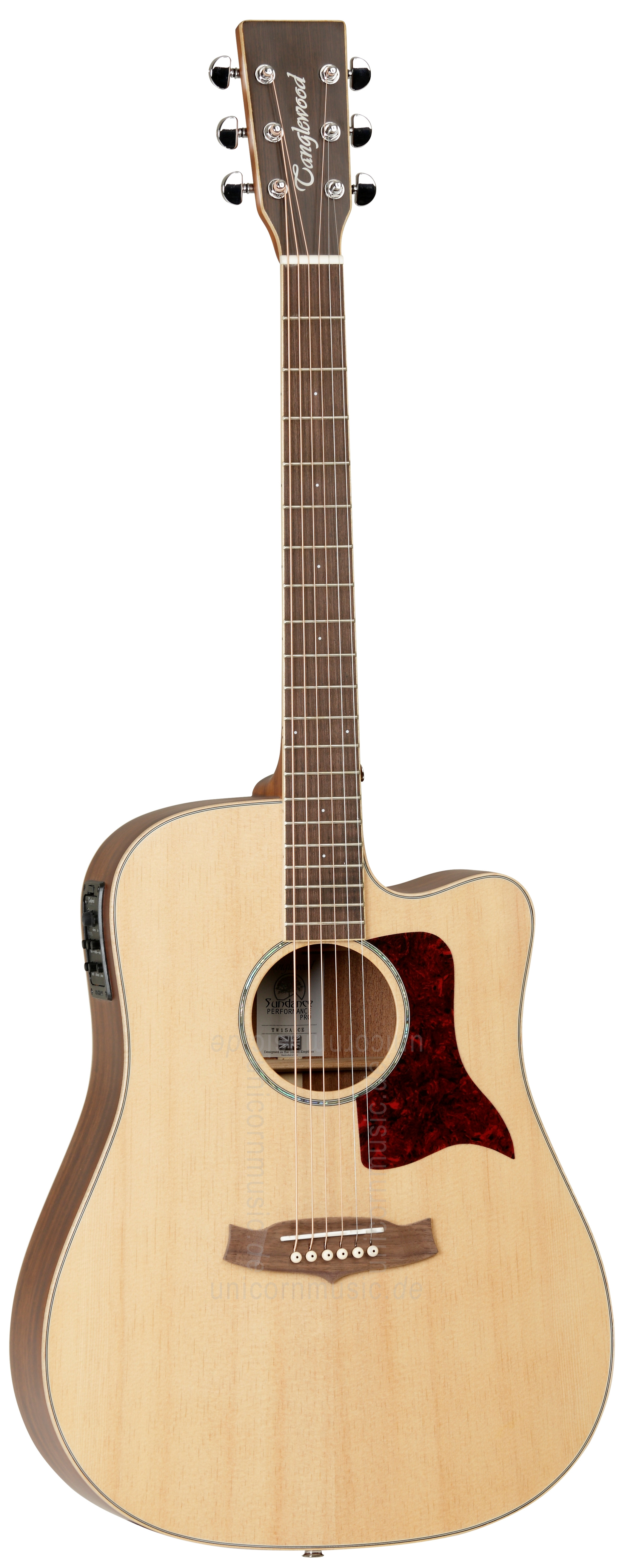 to article description / price Acoustic Guitar TANGLEWOOD TW15/ASM CE  - Sundance Series - Mahagoni - Dreadnought - all solid