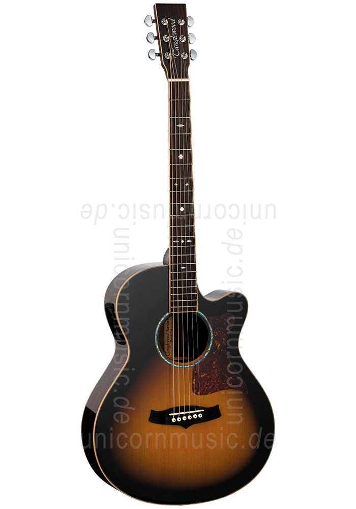to article description / price Acoustic Guitar TANGLEWOOD TW45R VSE - Sundance Reserve Series - LR Baggs Stage Pro Element - Super Folk - Cutaway - all solid