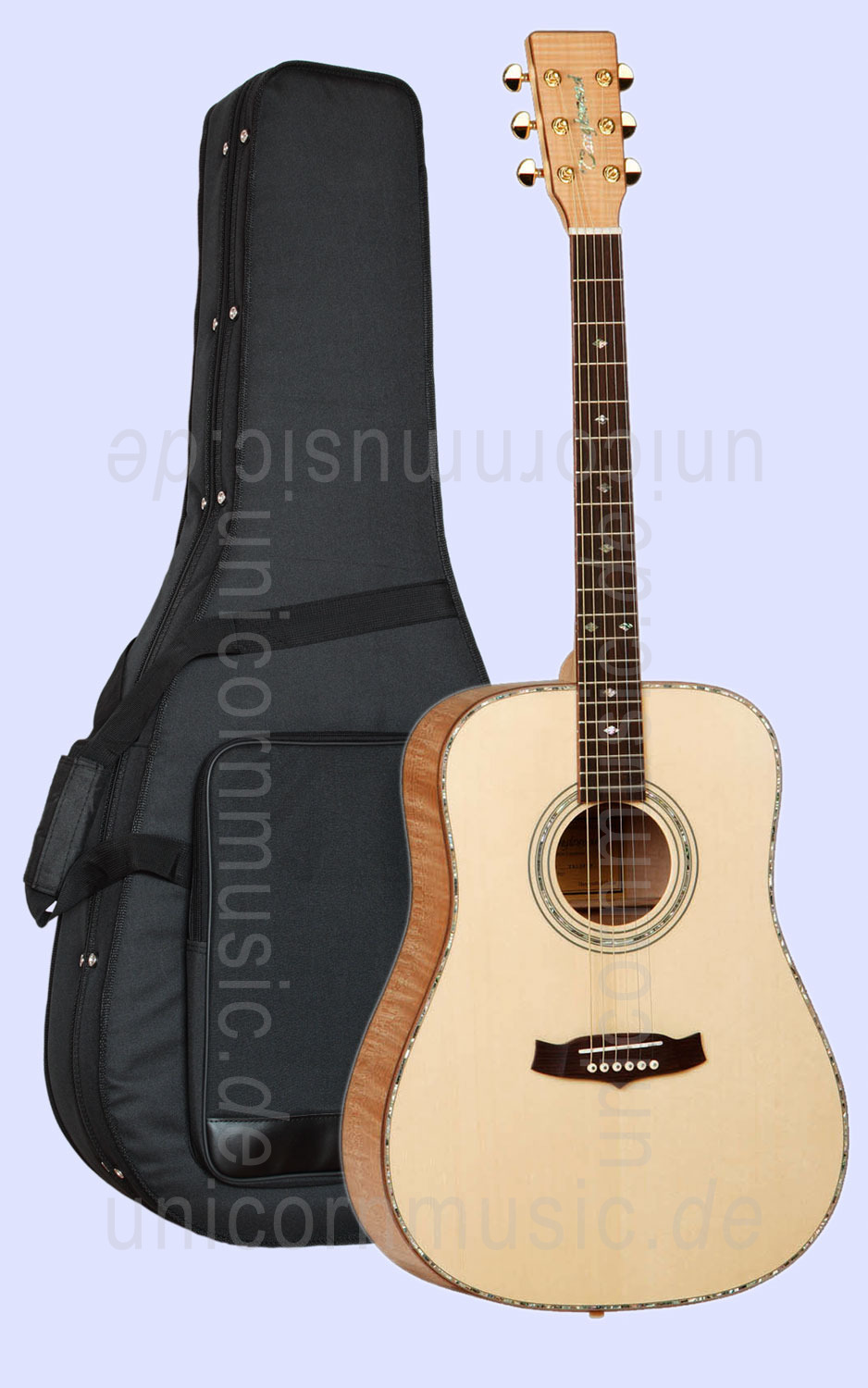 to article description / price Acoustic Guitar TANGLEWOOD TW15/FMP - Sundance Series - Dreadnought -  solid top