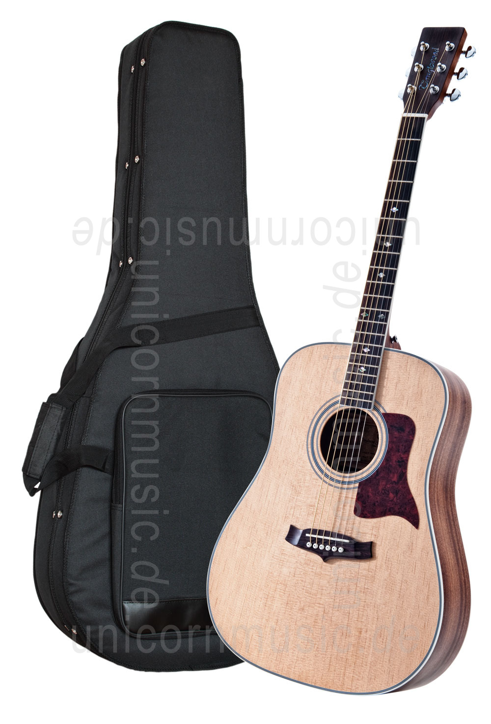 to article description / price Acoustic Guitar TANGLEWOOD TW15-NS-PRO SPEC WIDE NECK - Sundance Series - Dreadnought - all solid