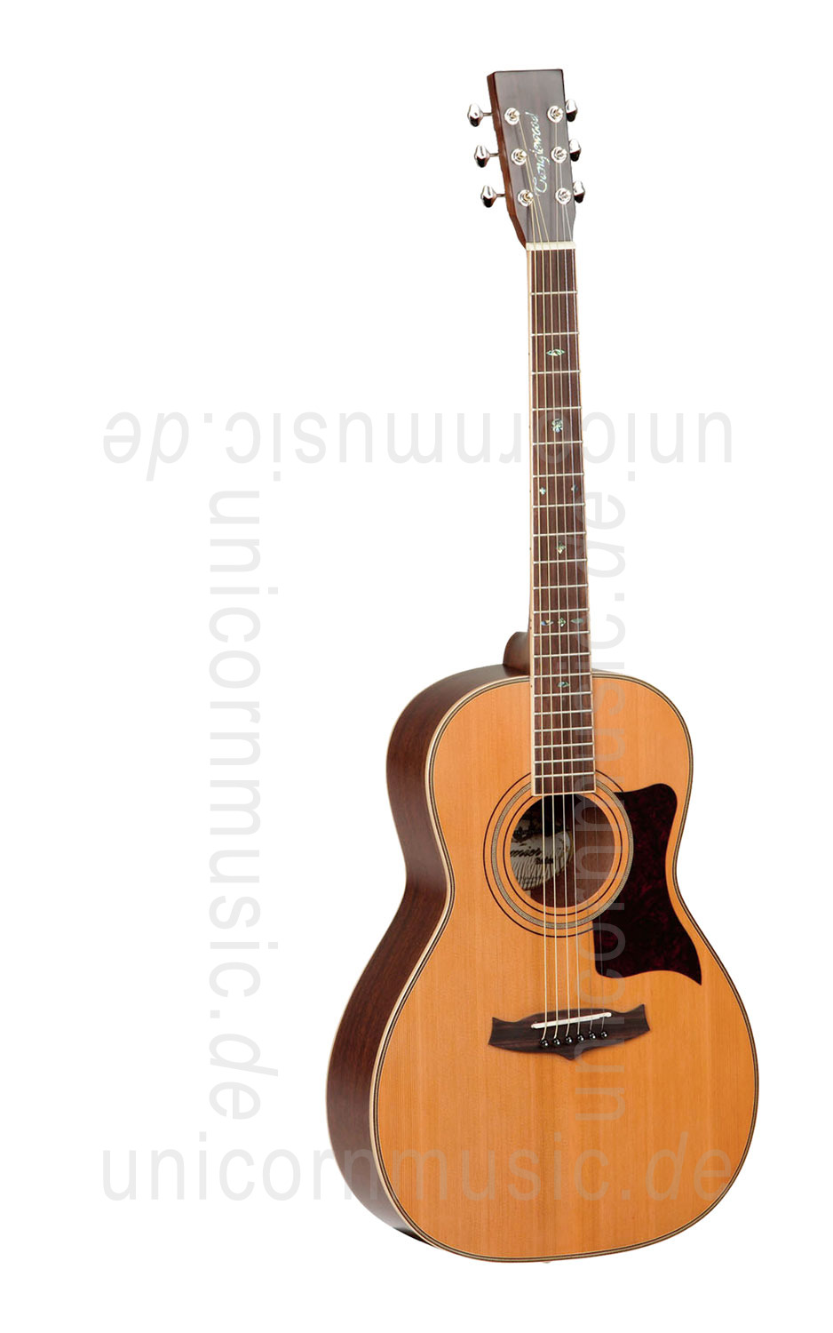 to article description / price Acoustic Guitar TANGLEWOOD TW173 - Parlour Style - Premier Series - solid top + back